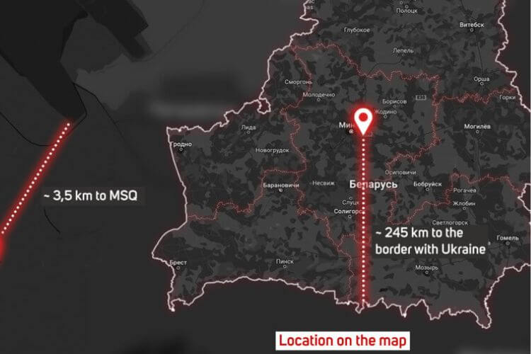 The Belarusian Hajun found the place of combat duty of the S-400 SAM systems transferred to Belarus