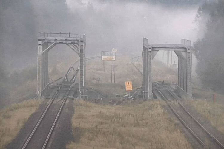 Several mines exploded right on the Belarus-Ukraine border last night?