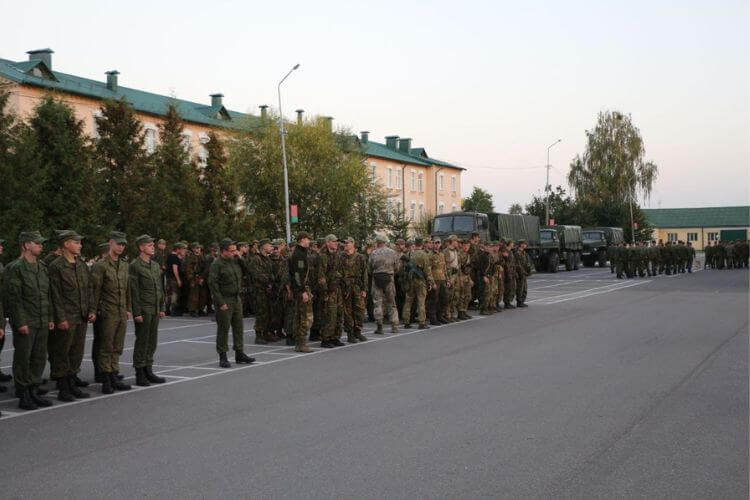 Units of the Belarusian Armed Forces began returning to their permanent deployment points