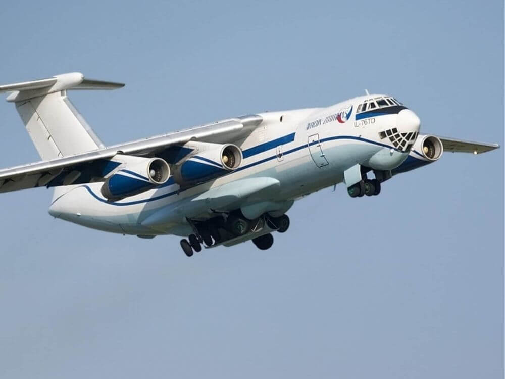 A transport aircraft linked to PMC Wagner flew from Babruisk to Mali?