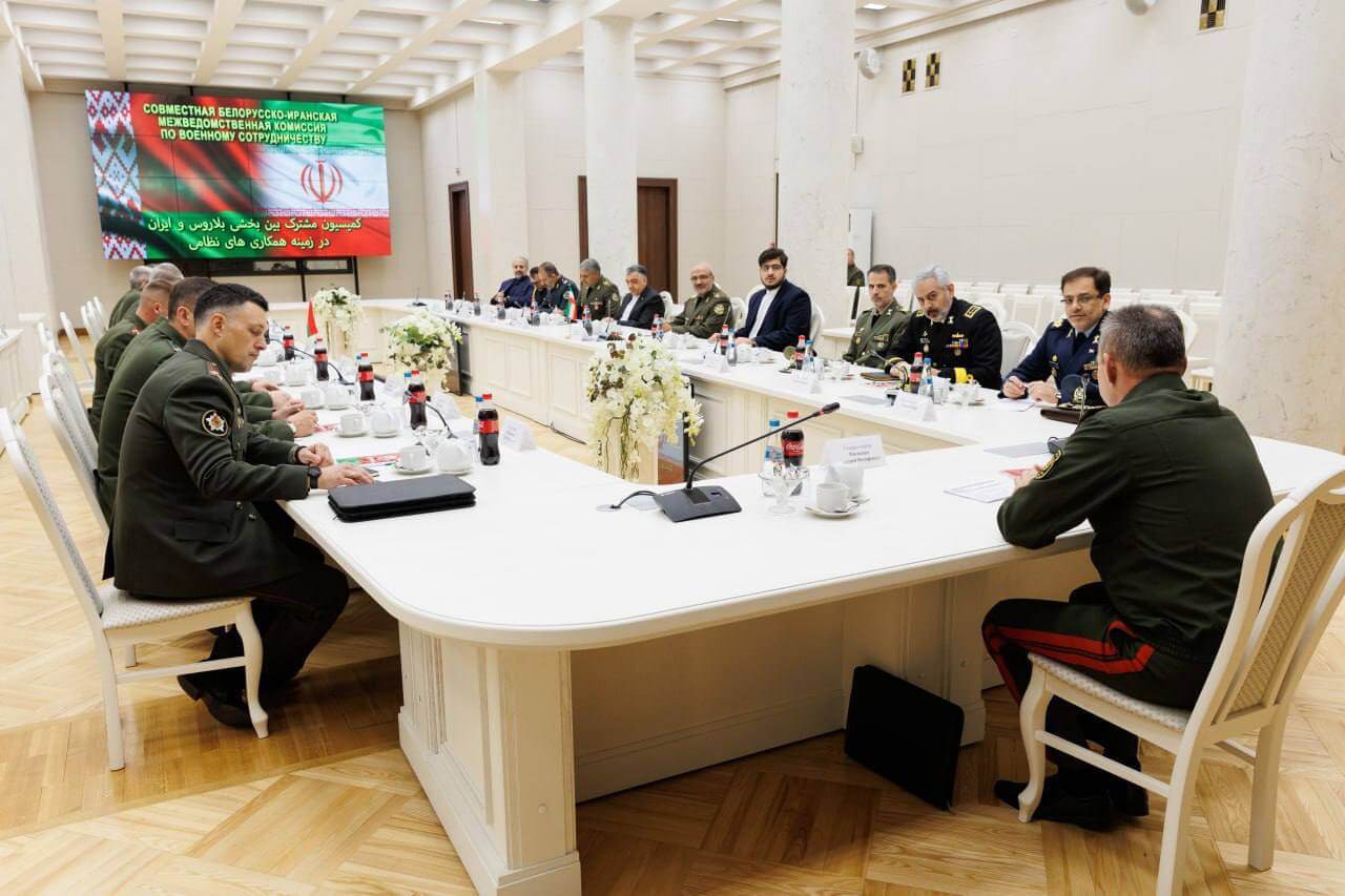 Meeting of the Joint Belarus-Iran Commission on Military Cooperation. 