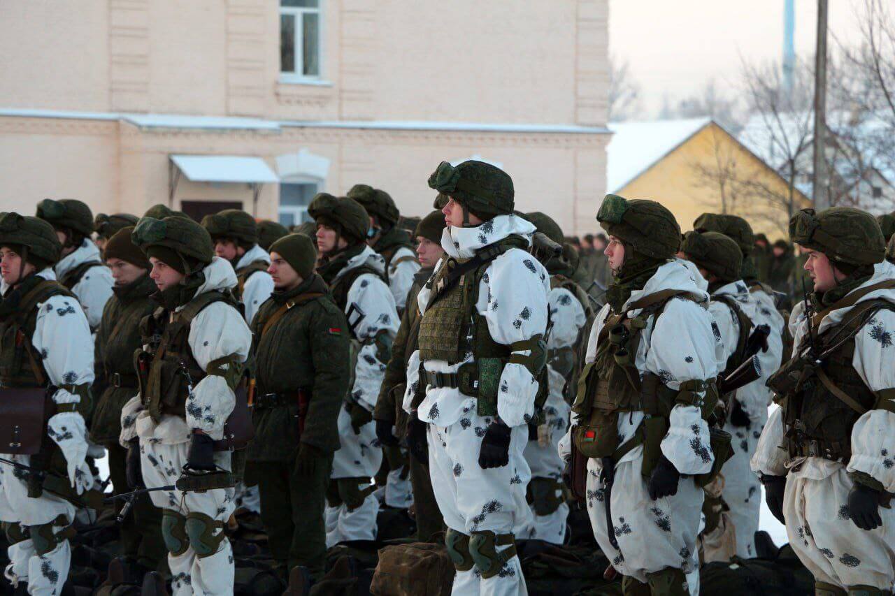 Review of military events in Belarus on January 1-7