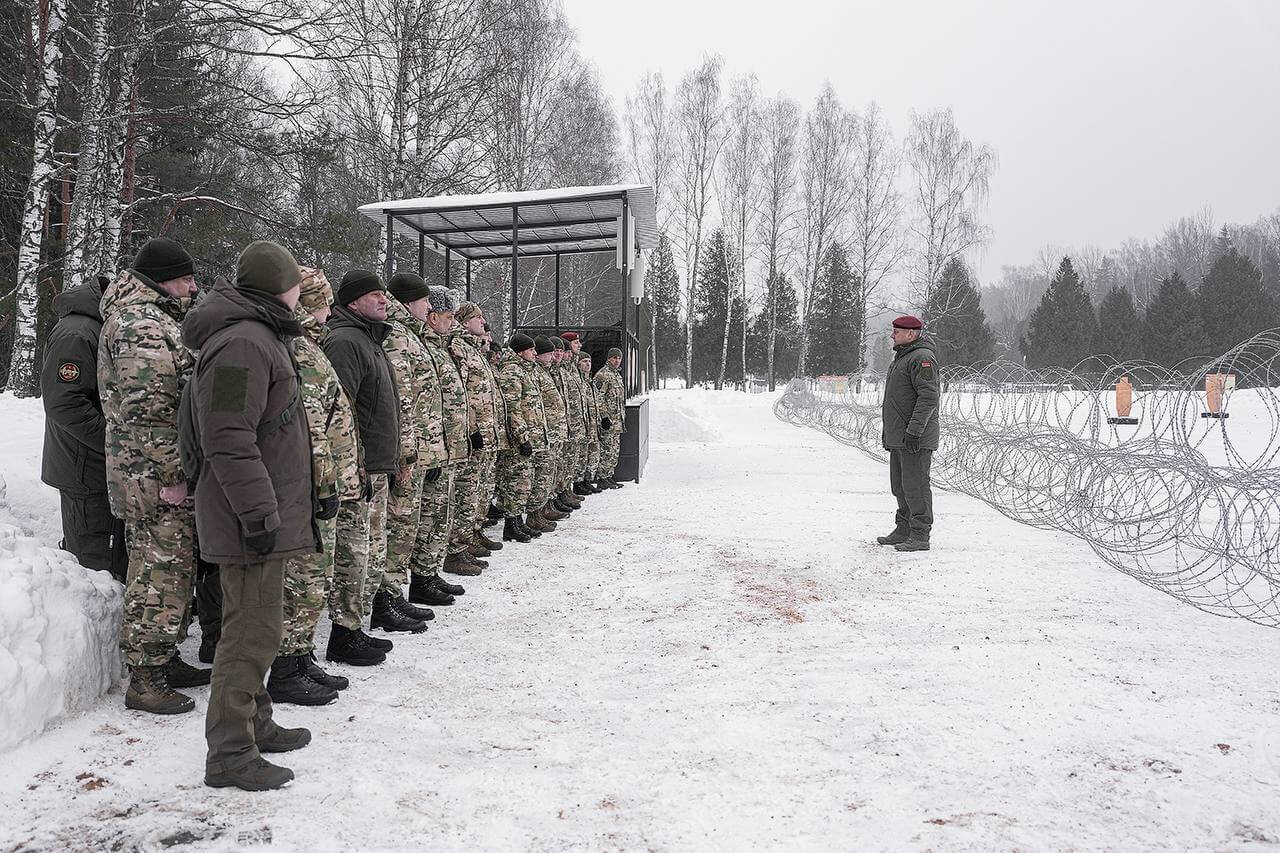 Review of military events in Belarus on January 22-28