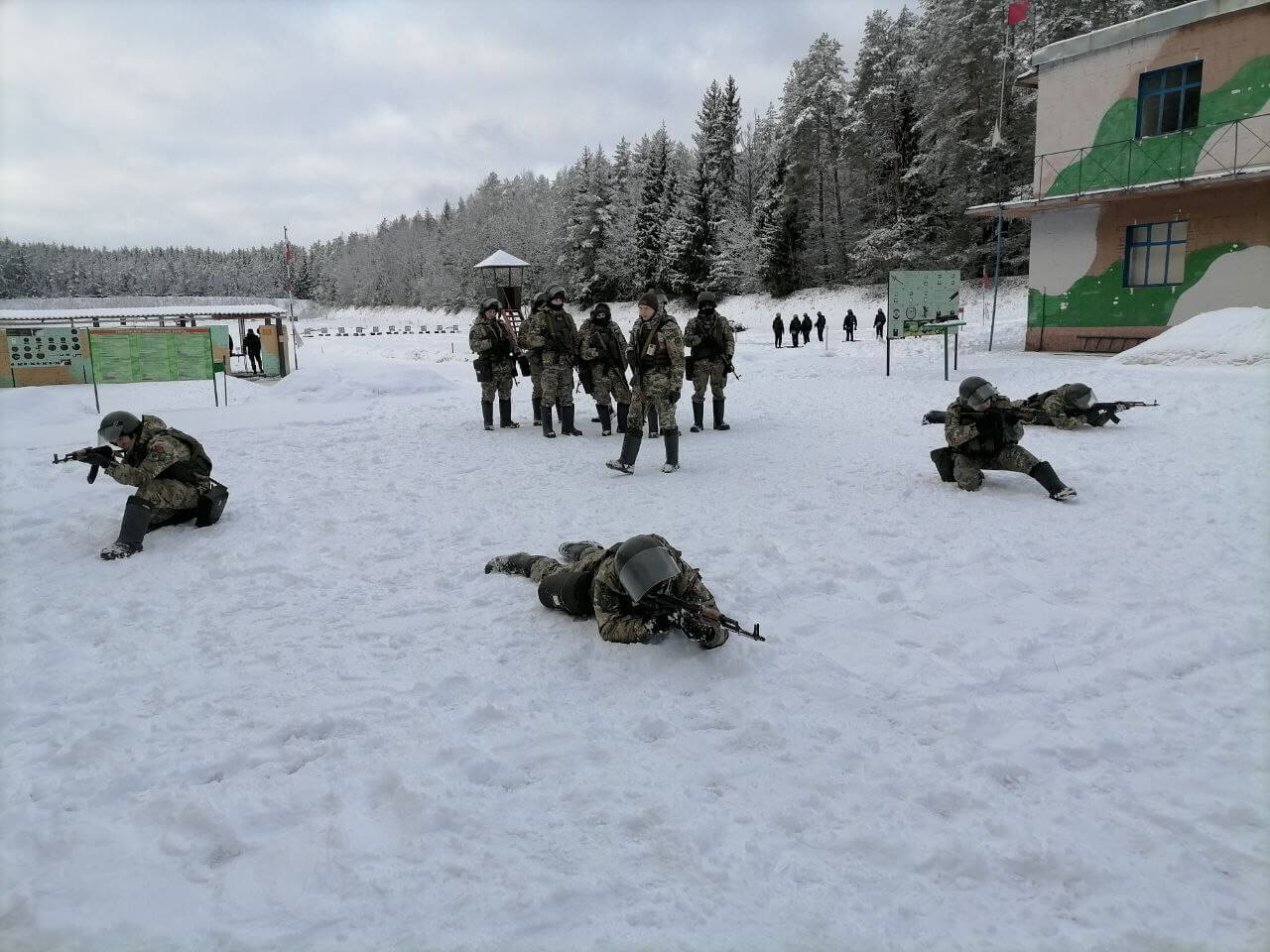 Review of military events in Belarus on February 5-11