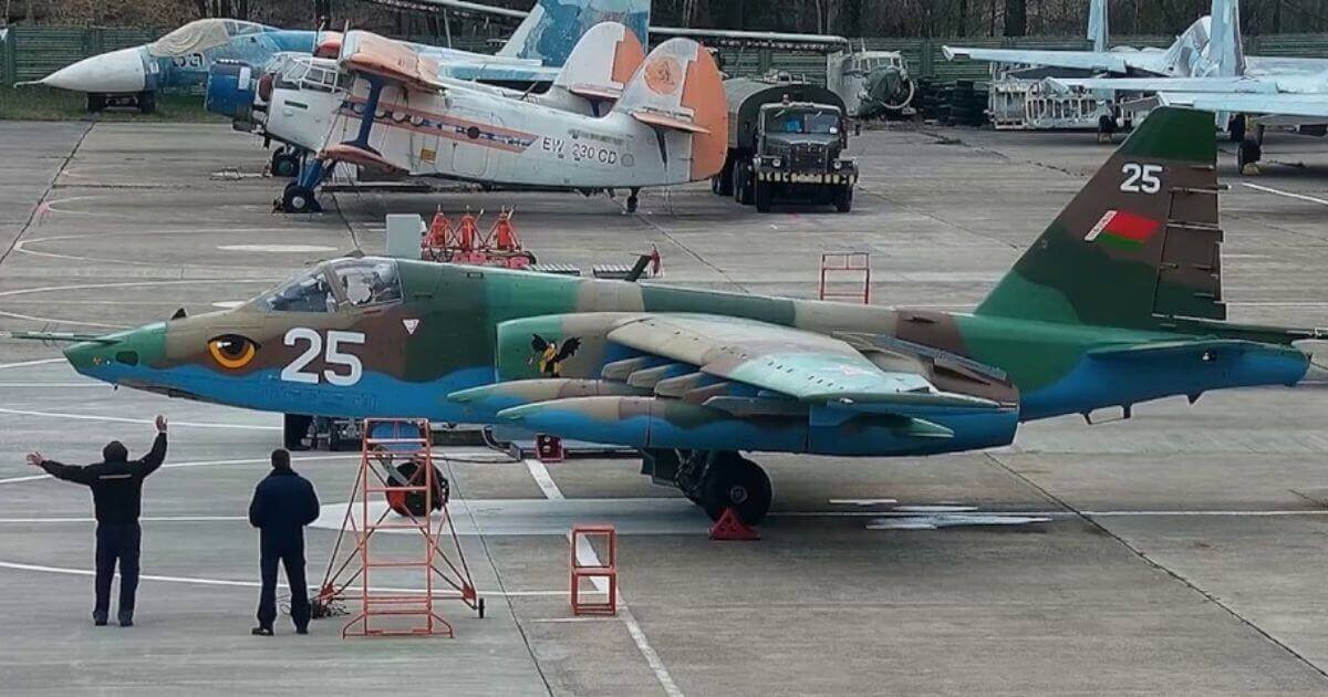 Su-25 aircraft returned to Lida a day and a half after the start of the “nuclear” inspection in Belarus