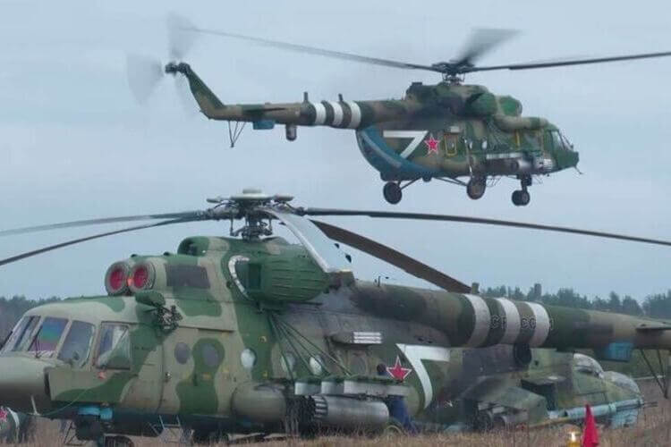 6 more helicopters of the Russian Aerospace Forces arrived in Belarus