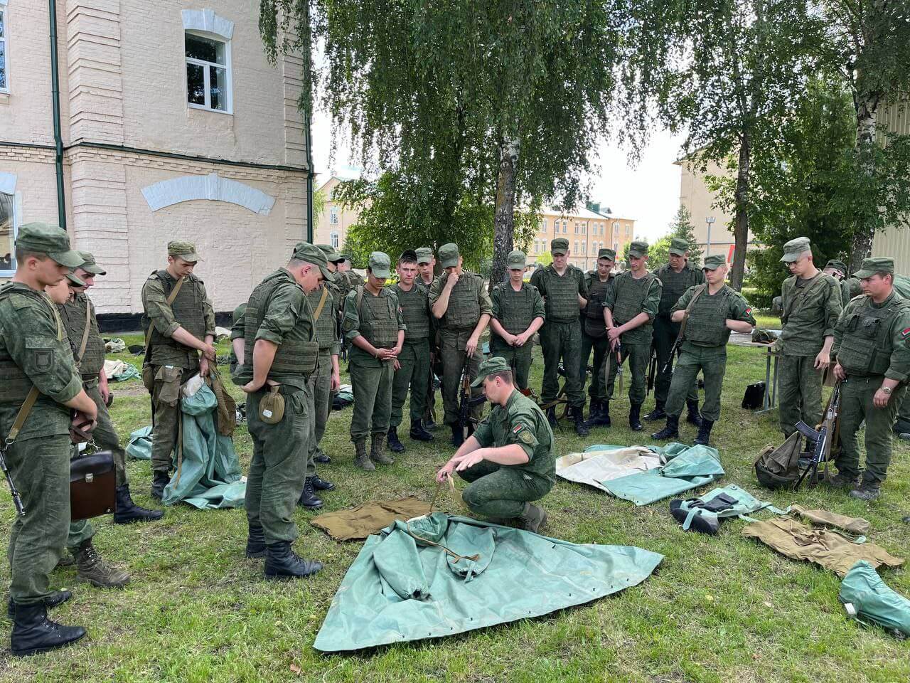 Review of military events in Belarus on June 10-16