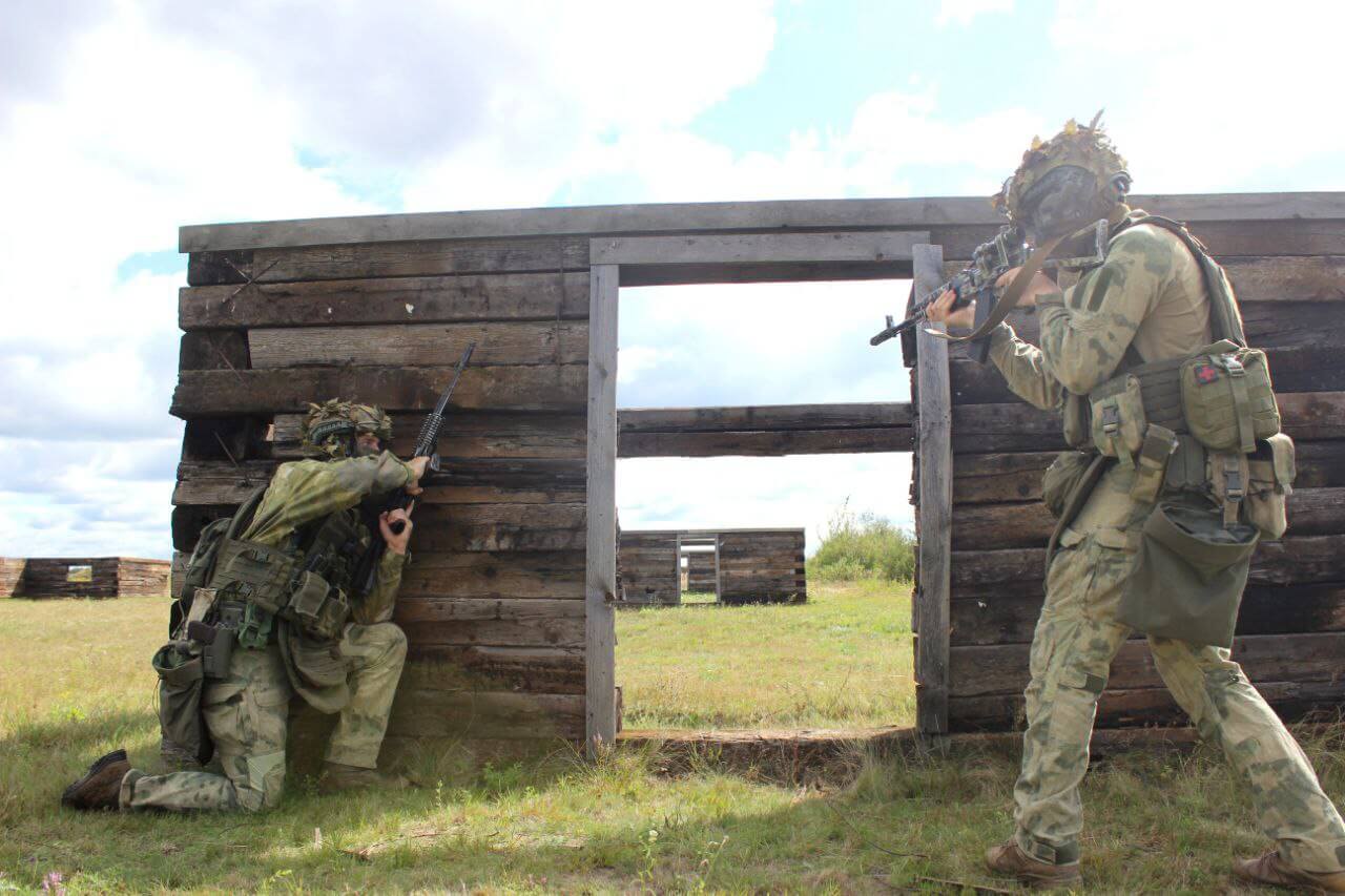 Firearms training with the 5th Special Forces Brigade, August 2024