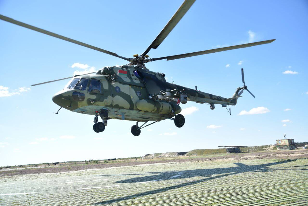 Mi-8 helicopter of the Belarusian Air Force, August 2024