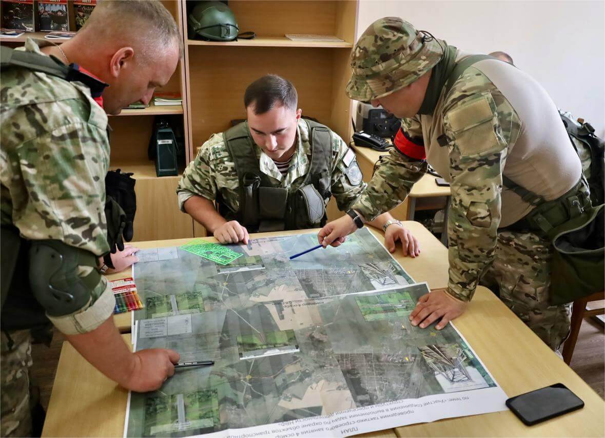 Drills at military unit 7404, August 2024