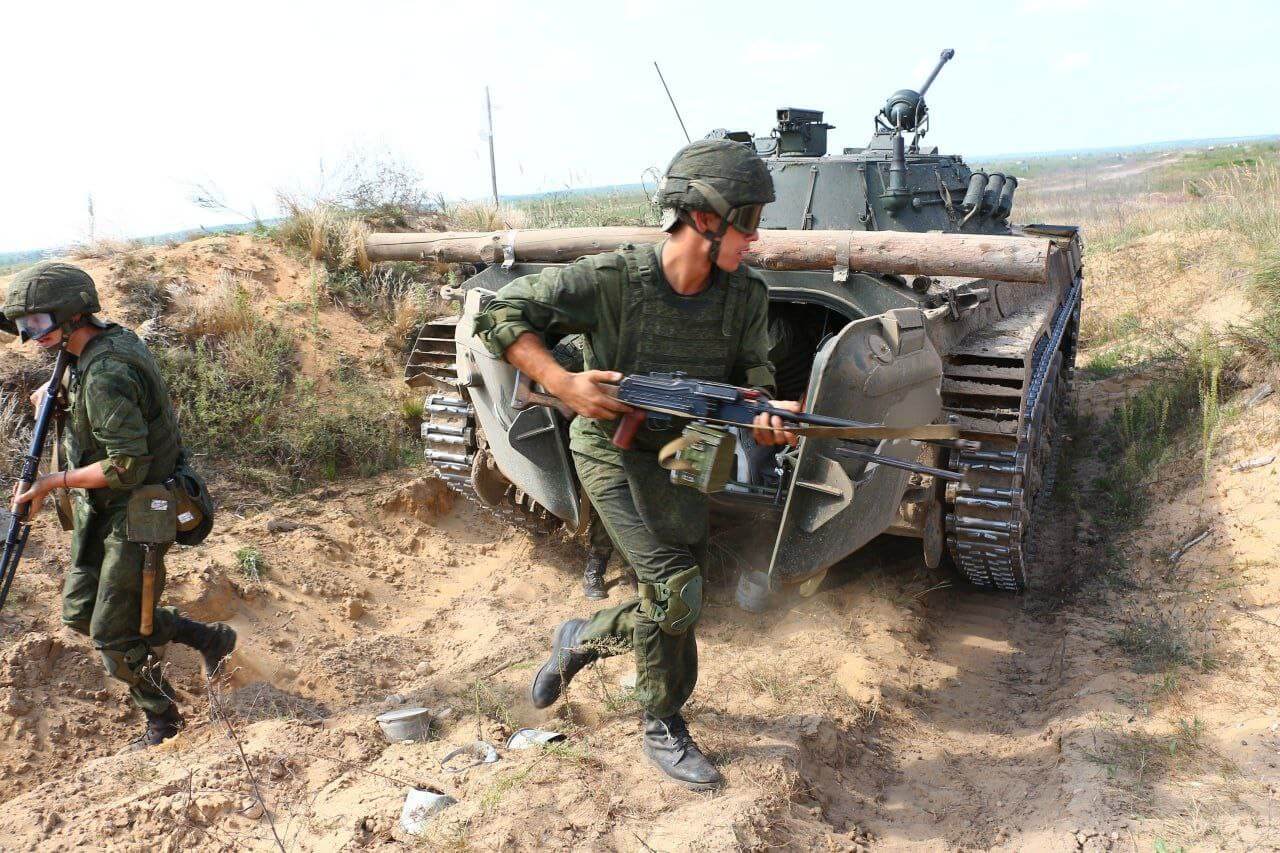 Review of military events in Belarus on August 5-25