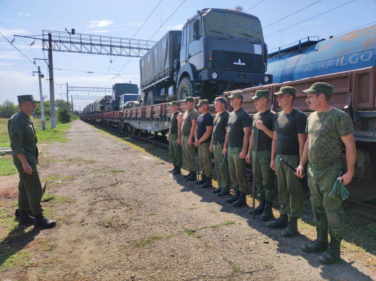 Review of military events in Belarus on August 5-25