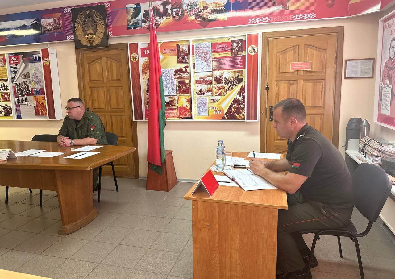 Review of military events in Belarus on August 5-25