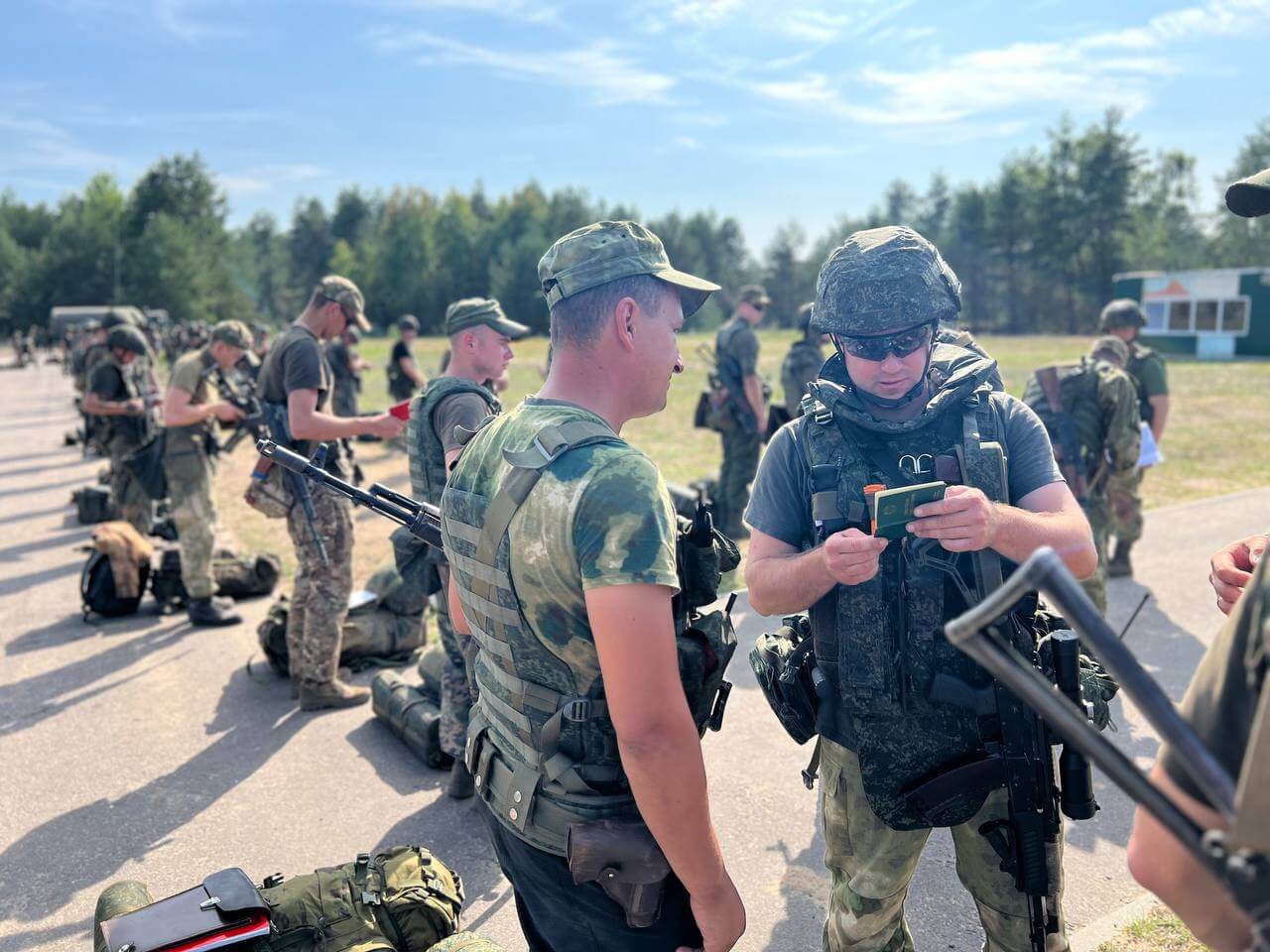 Review of military events in Belarus on August 5-25