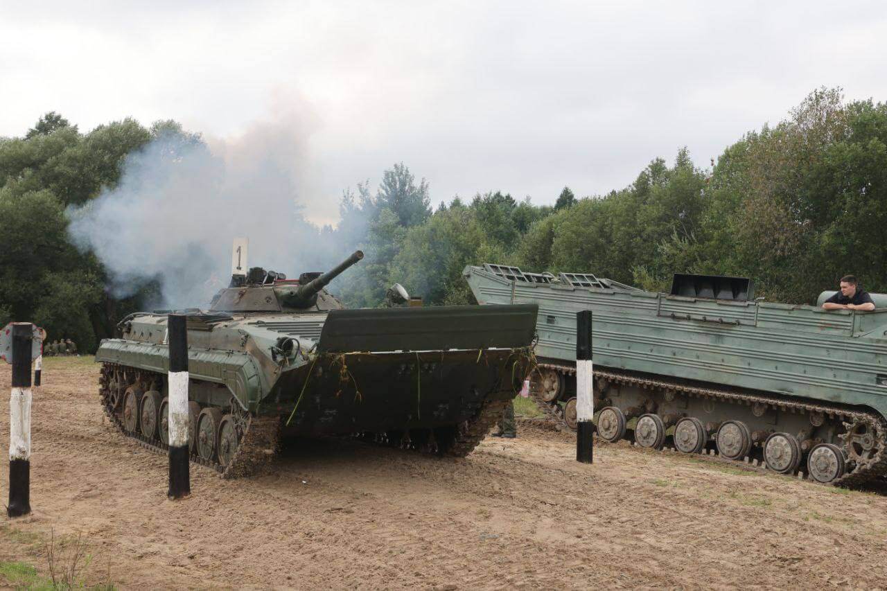 Review of military events in Belarus on August 5-25