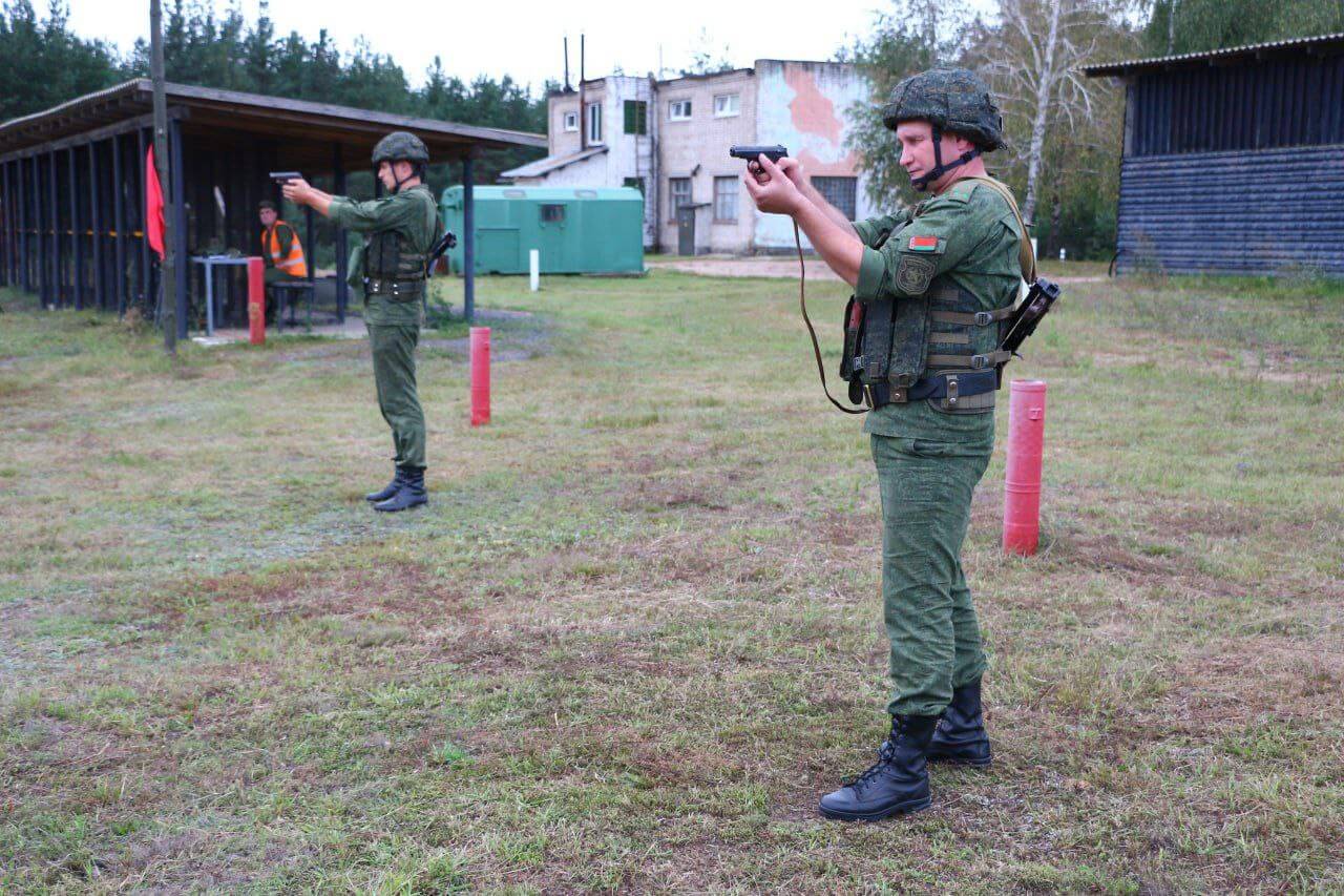 Review of military events in Belarus on August 5-25