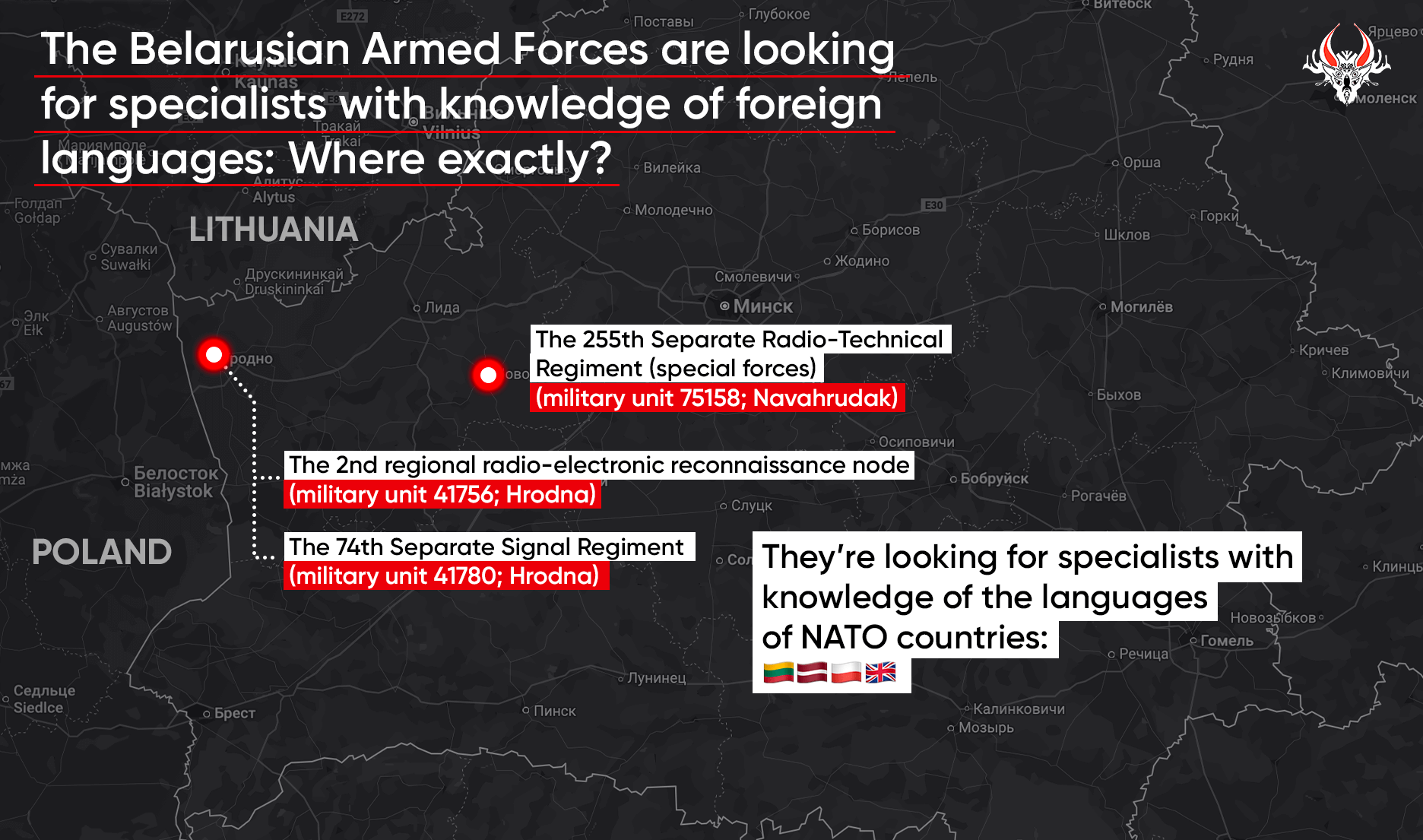 The Belarusian military is looking for specialists with knowledge of foreign languages The Belarusian military is looking for specialists with knowledge of foreign languages