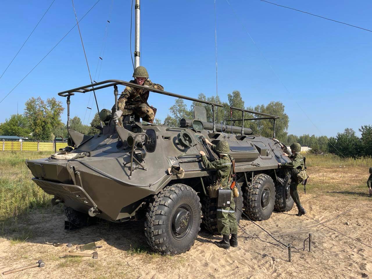 Review of military events in Belarus on August 26-September 1