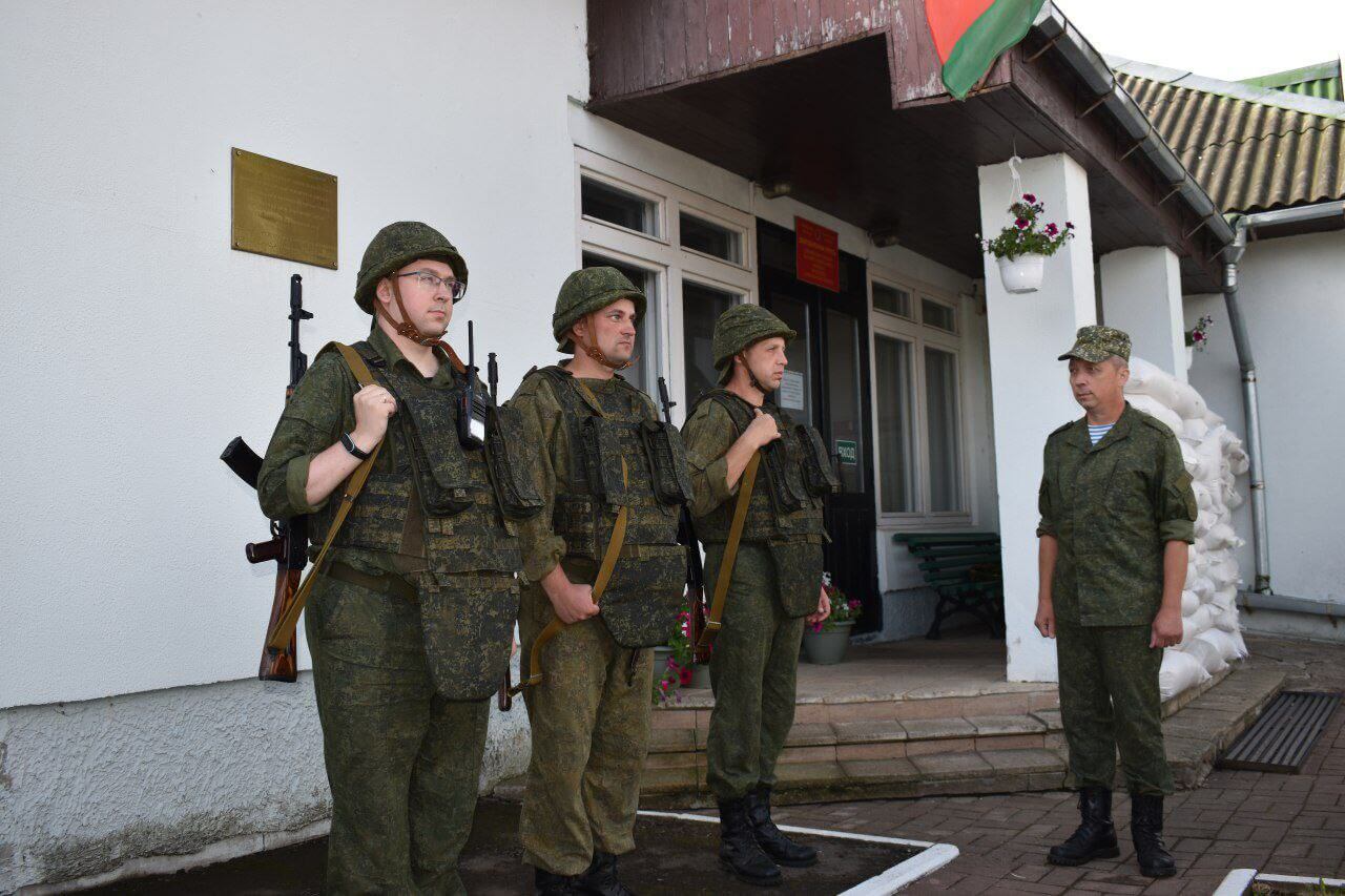 Review of military events in Belarus on August 26-September 1