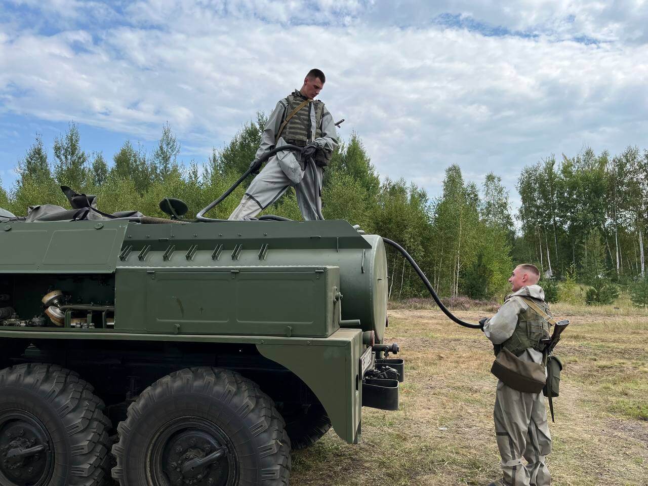 Review of military events in Belarus on August 26-September 1