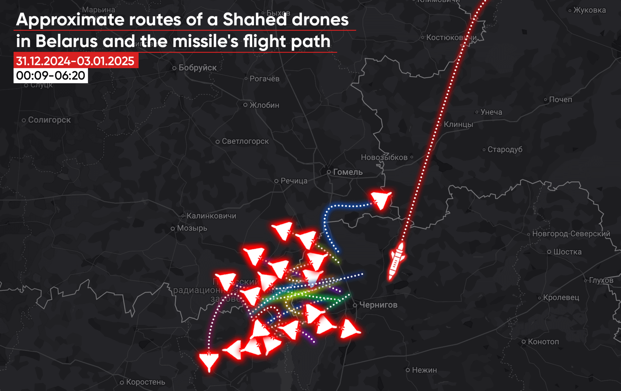 Review of military events in Belarus on December 23-January 5