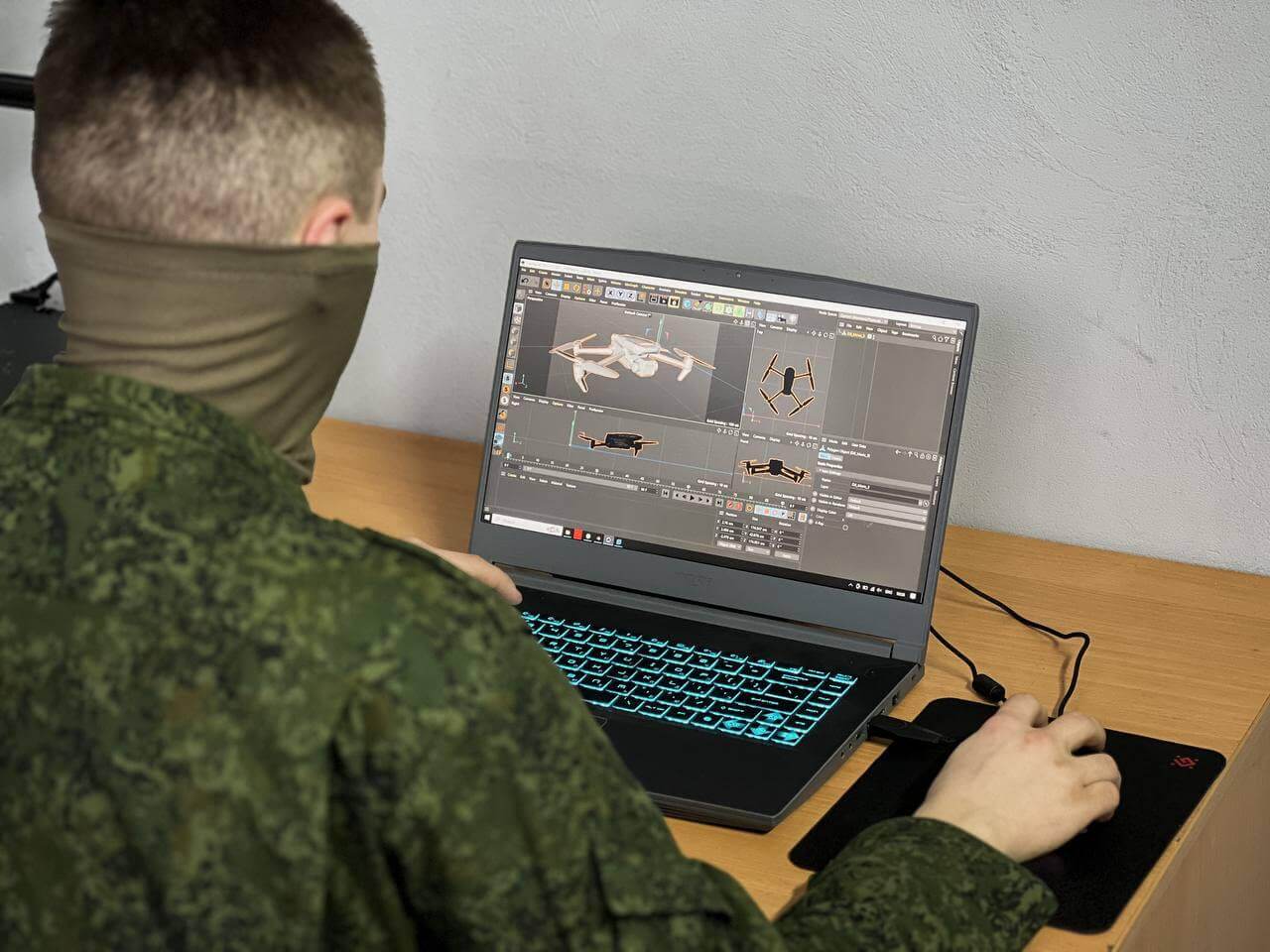 Usage of drones in the Ground Forces: establishment of infrastructure for the training of operators and development of their own drones