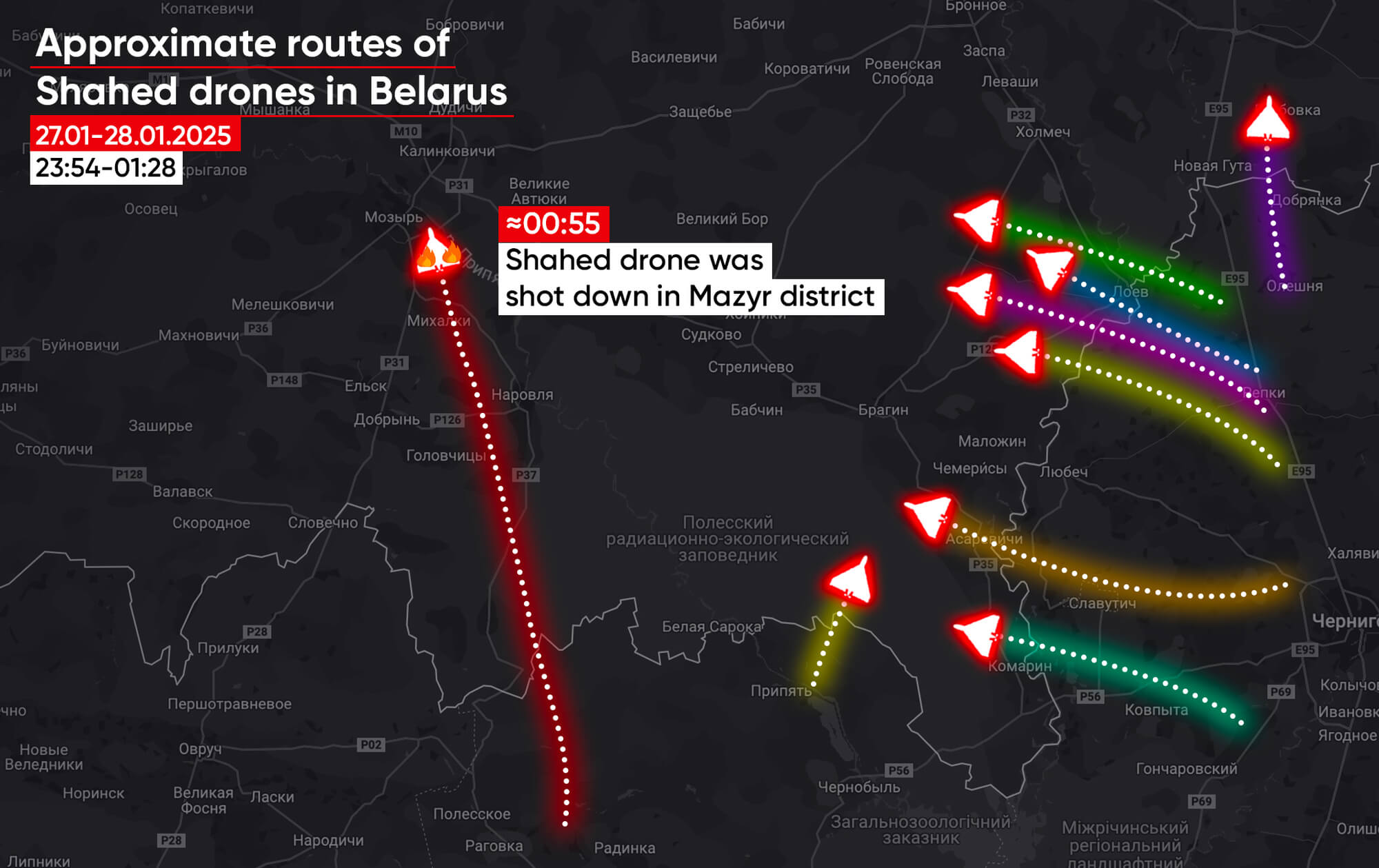 Review of military events in Belarus on January 27- February 2